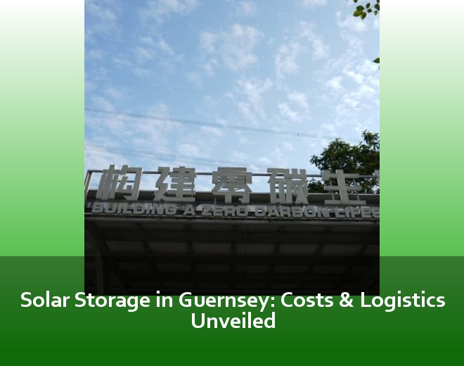 Solar Storage in Guernsey: Costs & Logistics Unveiled
